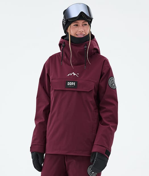 Dope Blizzard W Snowboardjacke Damen Burgundy