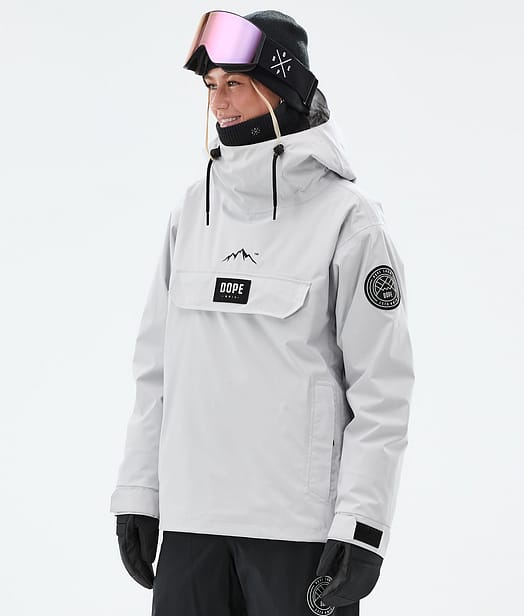 Dope Blizzard W Snowboardjacke Damen Light Grey