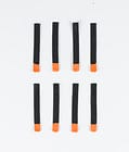 Utilities 8pc Rips Tape Zip Puller Ersatzteile Black/Orange Tip, Bild 1 von 3