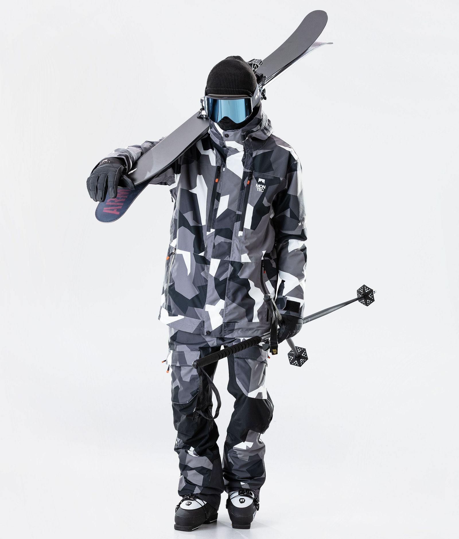 Montec Fawk 2020 Skijacke Herren Arctic Camo, Bild 7 von 10