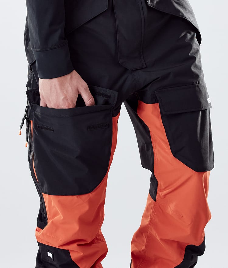 Montec Fawk 2020 Skihose Herren Black/Orange, Bild 6 von 6