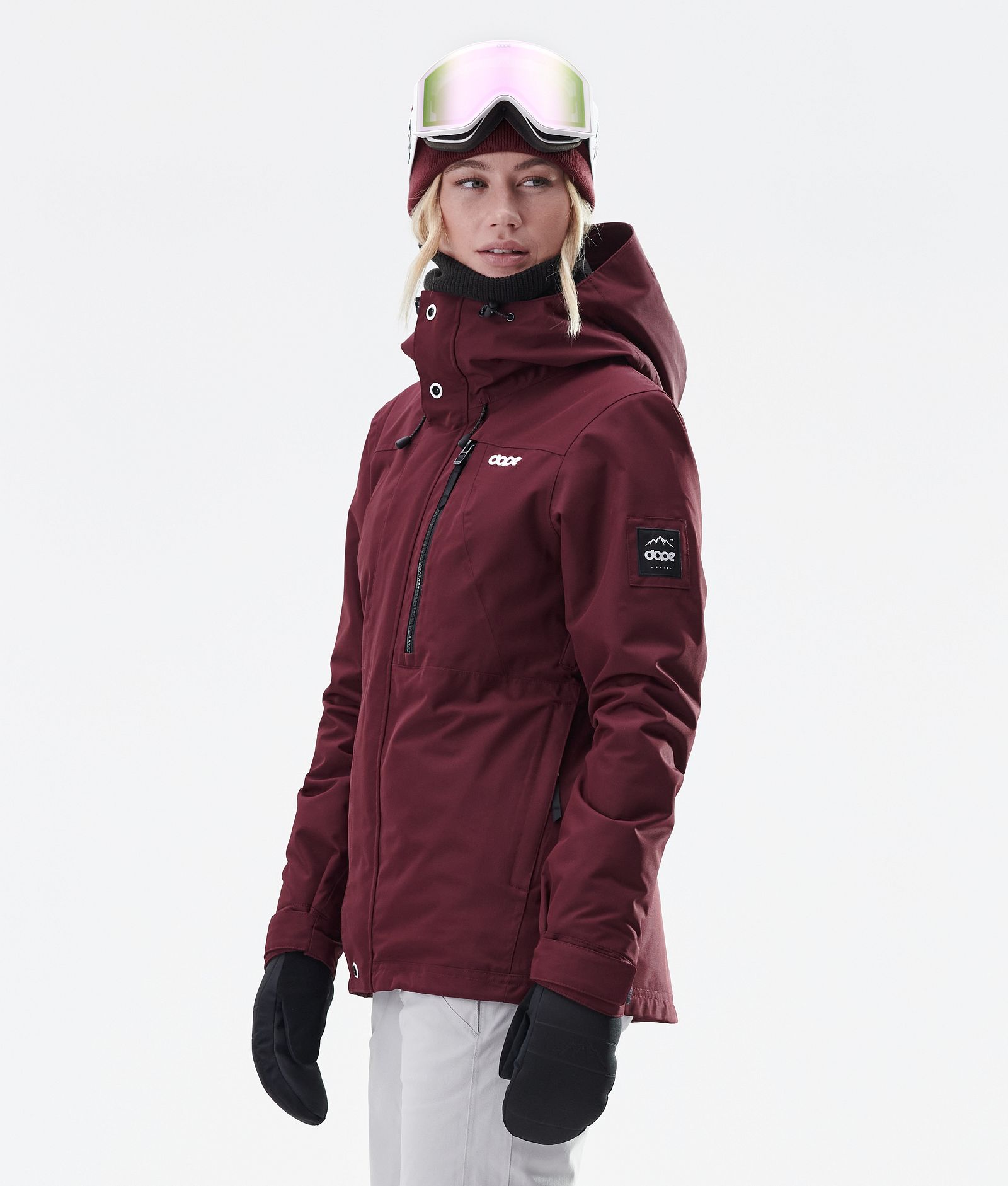 Dope Divine W Skijacke Damen Burgundy, Bild 6 von 9