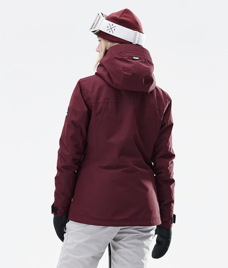 Dope Divine W Skijacke Damen Burgundy, Bild 7 von 9