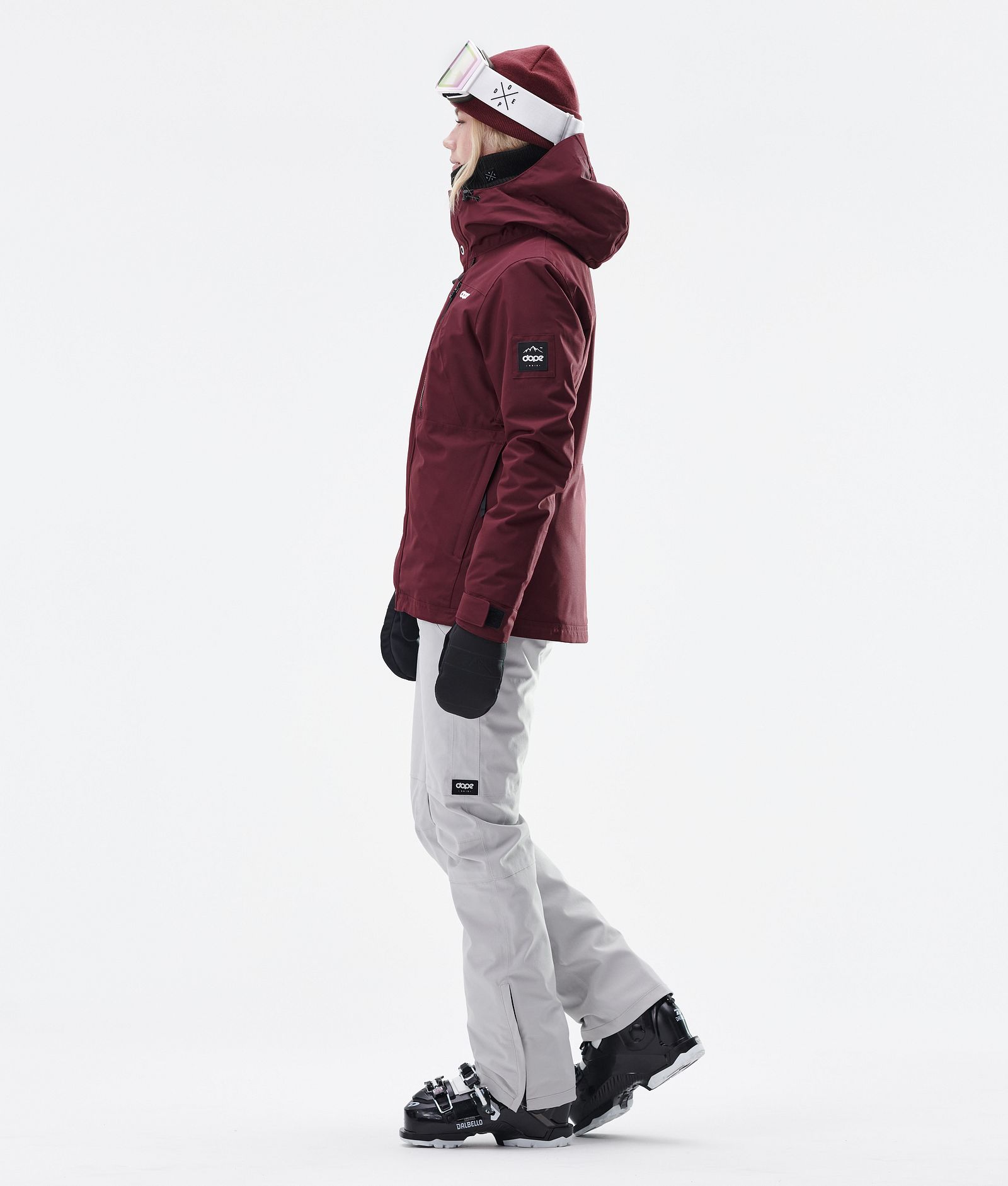 Dope Divine W Skijacke Damen Burgundy, Bild 8 von 9