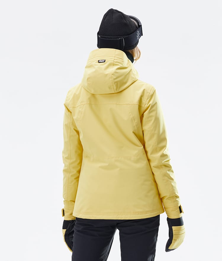 Dope Divine W Skijacke Damen Faded Yellow, Bild 7 von 9