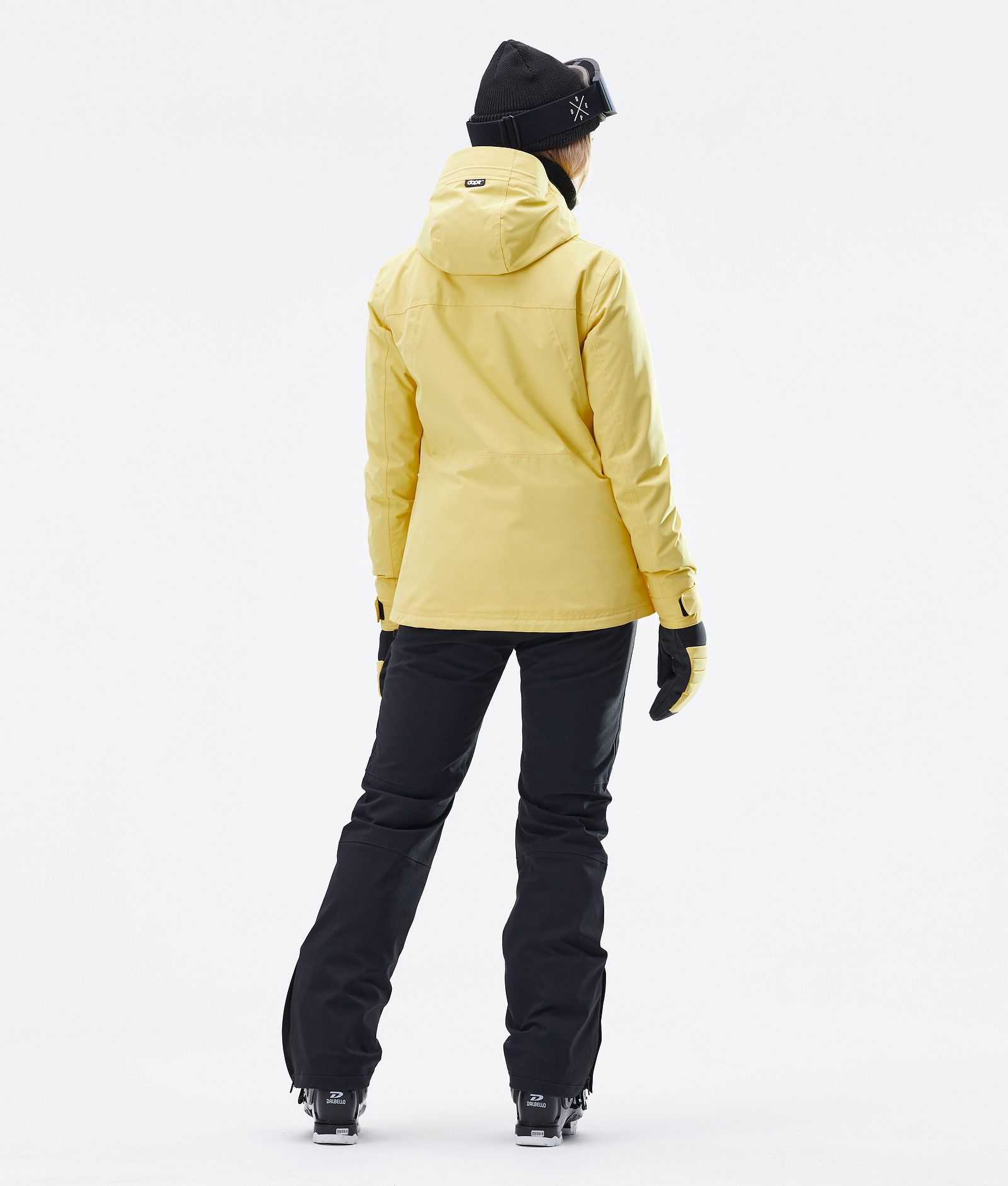 Dope Divine W Skijacke Damen Faded Yellow, Bild 9 von 9