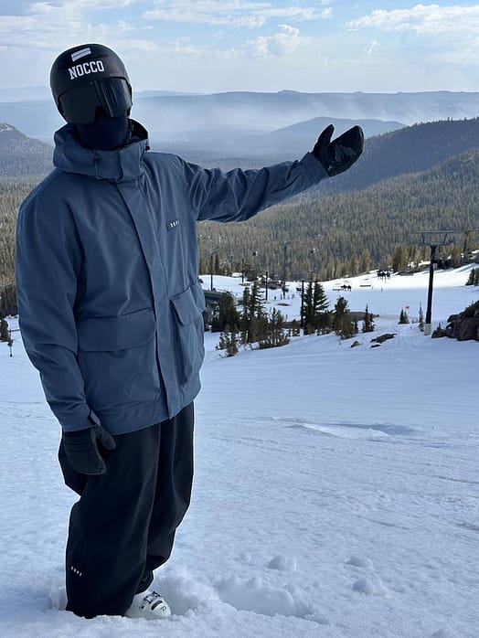 Kunde @baumgartner_sam in Dope Acme Snowboardjacke Herren Metal Blue