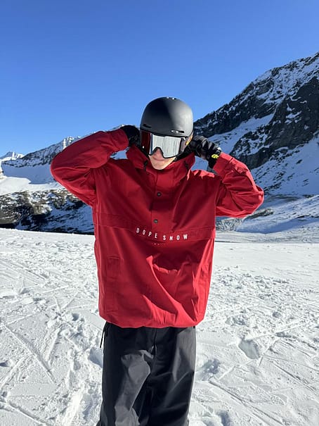 Kunde @vladkhadarin in Dope Legacy Snowboardjacke Herren Deep Red