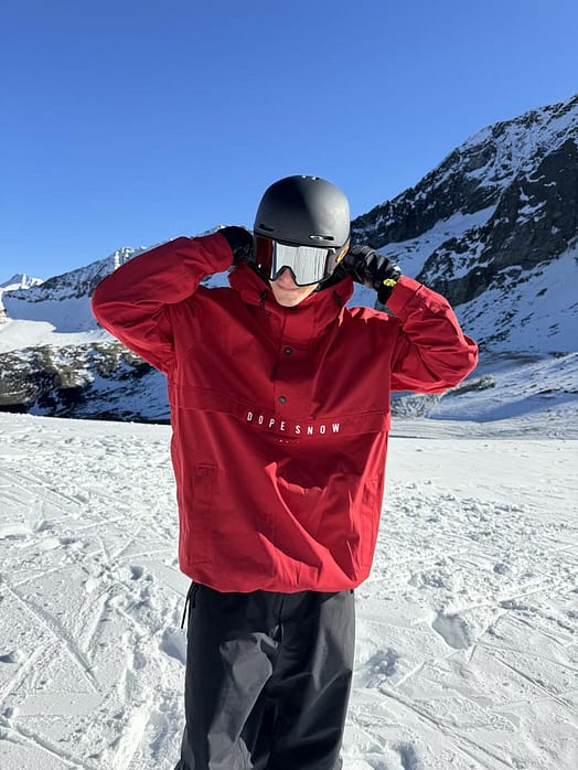 Kunde @vladkhadarin in Dope Legacy Snowboardjacke Herren Deep Red