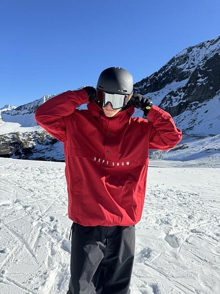Kunde @vladkhadarin in Dope Legacy Skijacke Herren Deep Red