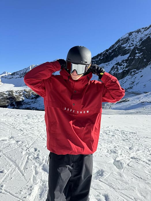 Kunde @vladkhadarin in Dope Legacy Skijacke Herren Deep Red