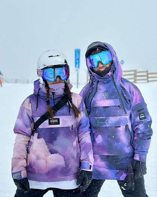 Kunde @bienvenidoaguado in Dope Akin Snowboardjacke Herren Dusk