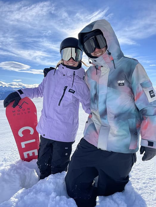 Kunde @lucky_l.u.c in Dope Blizzard W Full Zip Snowboardjacke Damen Faded Violet