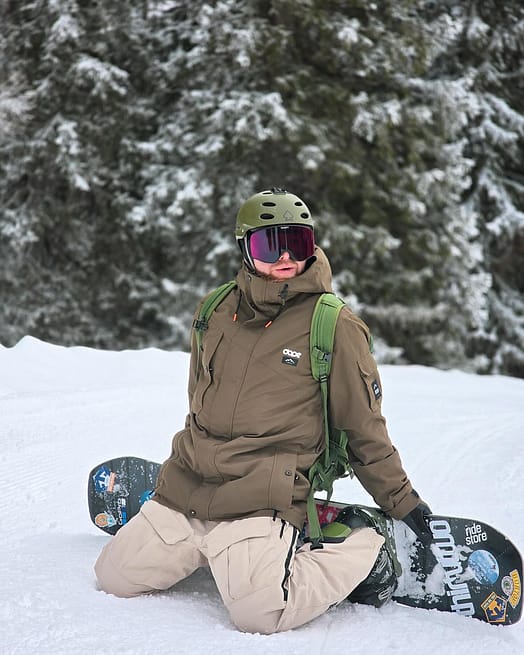 Kunde @m_mustachee in Dope Adept Snowboardjacke Herren Olive Green