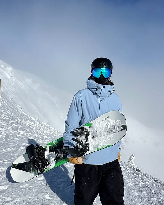 Kunde @nicos_pow in Dope Legacy Snowboardjacke Herren Light Blue