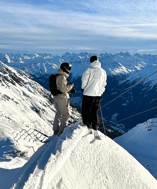 Kunde @baumgartner_sam in Dope Legacy Skijacke Herren Old White