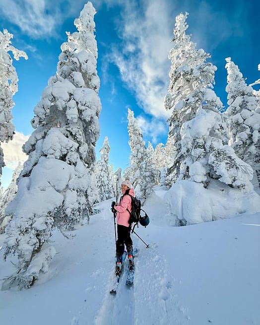 Kunde @bellephamm in Montec Dune W Snowboardjacke Damen Pink