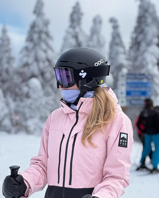 Kunde @kyrawex in Montec Moss W Snowboardjacke Damen Soft Pink/Black