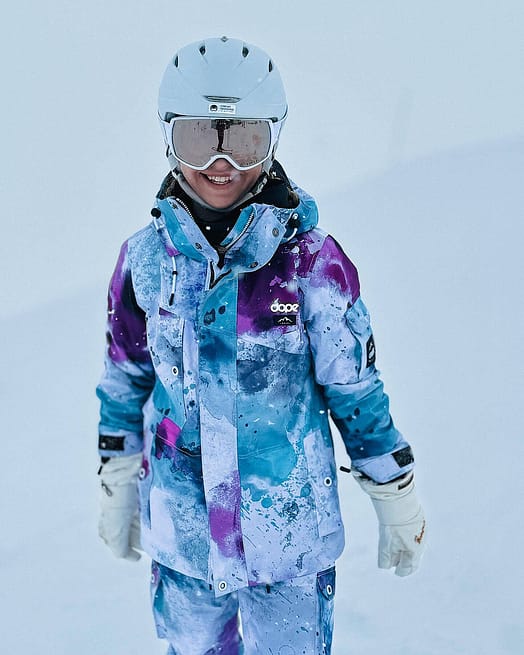 Kunde @ann__geber in Dope Adept W Snowboardjacke Damen Spray Green Grape