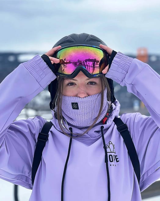 Kunde @keevaaisling in Dope Yeti W 2021 Snowboardjacke Damen Rise Faded Violet