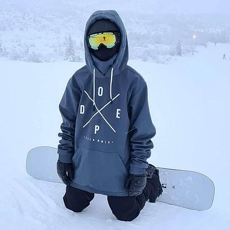 Kunde @adrian.andersson2007 in Dope Yeti 2021 Snowboardjacke Herren 2X-Up Metal Blue