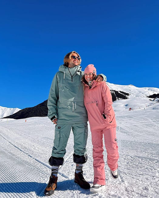 Kunde @carlasistiaga in Dope Con W 2020 Skihose Damen Pink