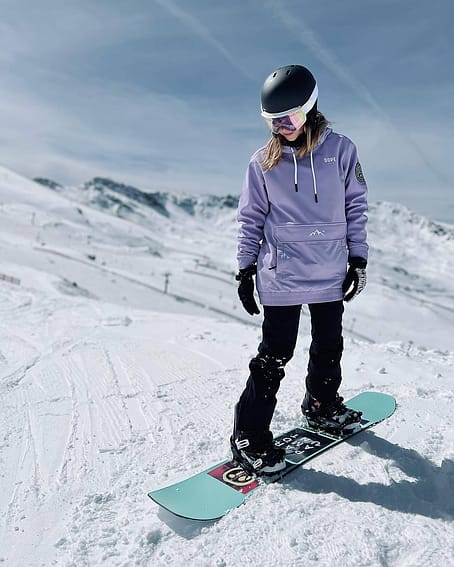 Kunde @roxanesanz in Dope Wylie W Snowboardjacke Damen Capital Faded Violet