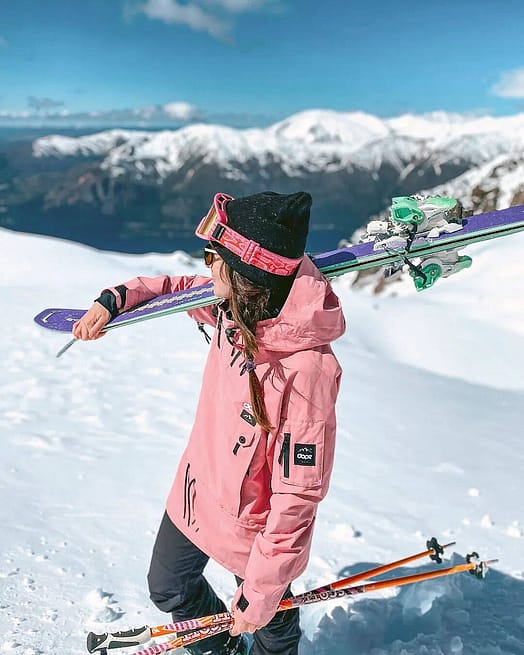 Kunde @gabychavez86 in Dope Annok W Snowboardjacke Damen Pink