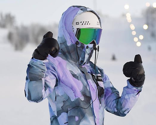 Kunde @ante_cheesebay in Dope Blizzard W Full Zip Snowboardjacke Damen Blot Violet