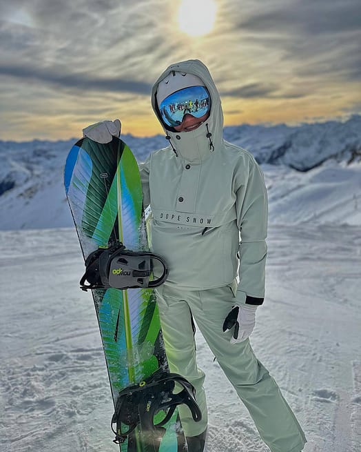 Kunde @maudelesscher in Dope Legacy W Skijacke Damen Soft Green