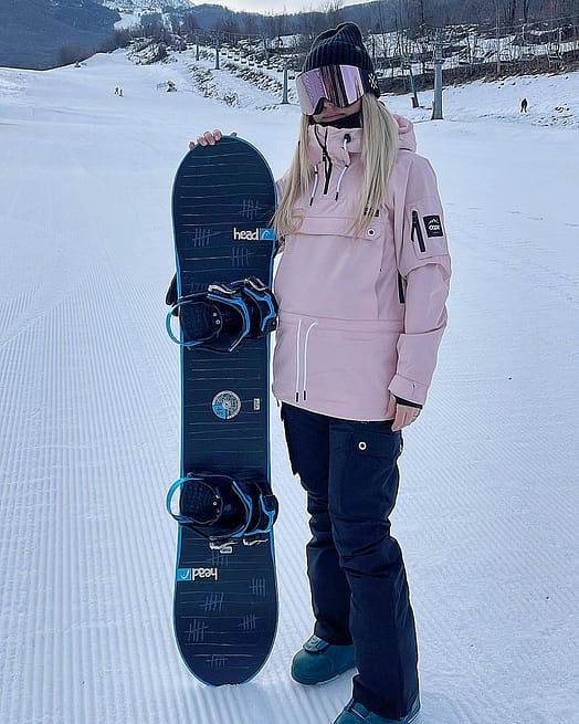 Kunde @fabriziapisano in Dope Iconic W 2021 Snowboardhose Damen Black