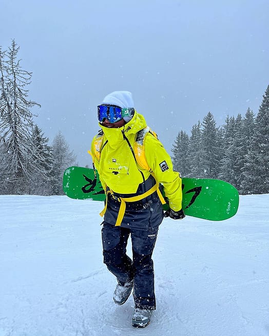 Kunde @gtr_luso in Montec Doom Skijacke Herren Bright Yellow/Black/Phantom