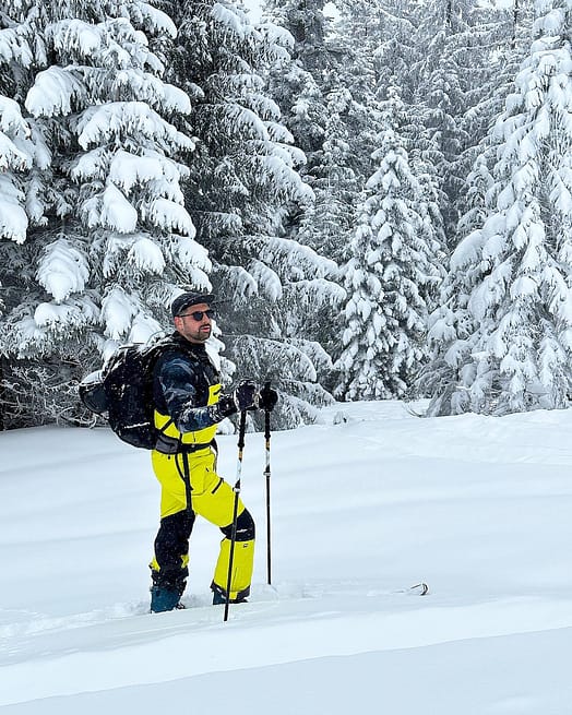 Kunde @andremcerqueira in Montec Arch Skihose Herren Bright Yellow/Black