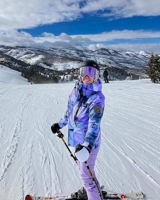 Kunde @elegantfocused_divine in Dope Blizzard W Full Zip Snowboardjacke Damen Blot Violet