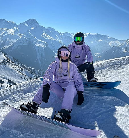 Kunde @margauxbignet in Dope Blizzard W 2021 Skijacke Damen Faded Violet