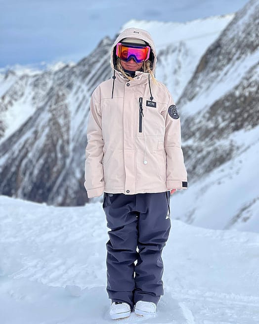 Kunde @kailirandmae in Dope Blizzard W Full Zip Snowboardjacke Damen Sand