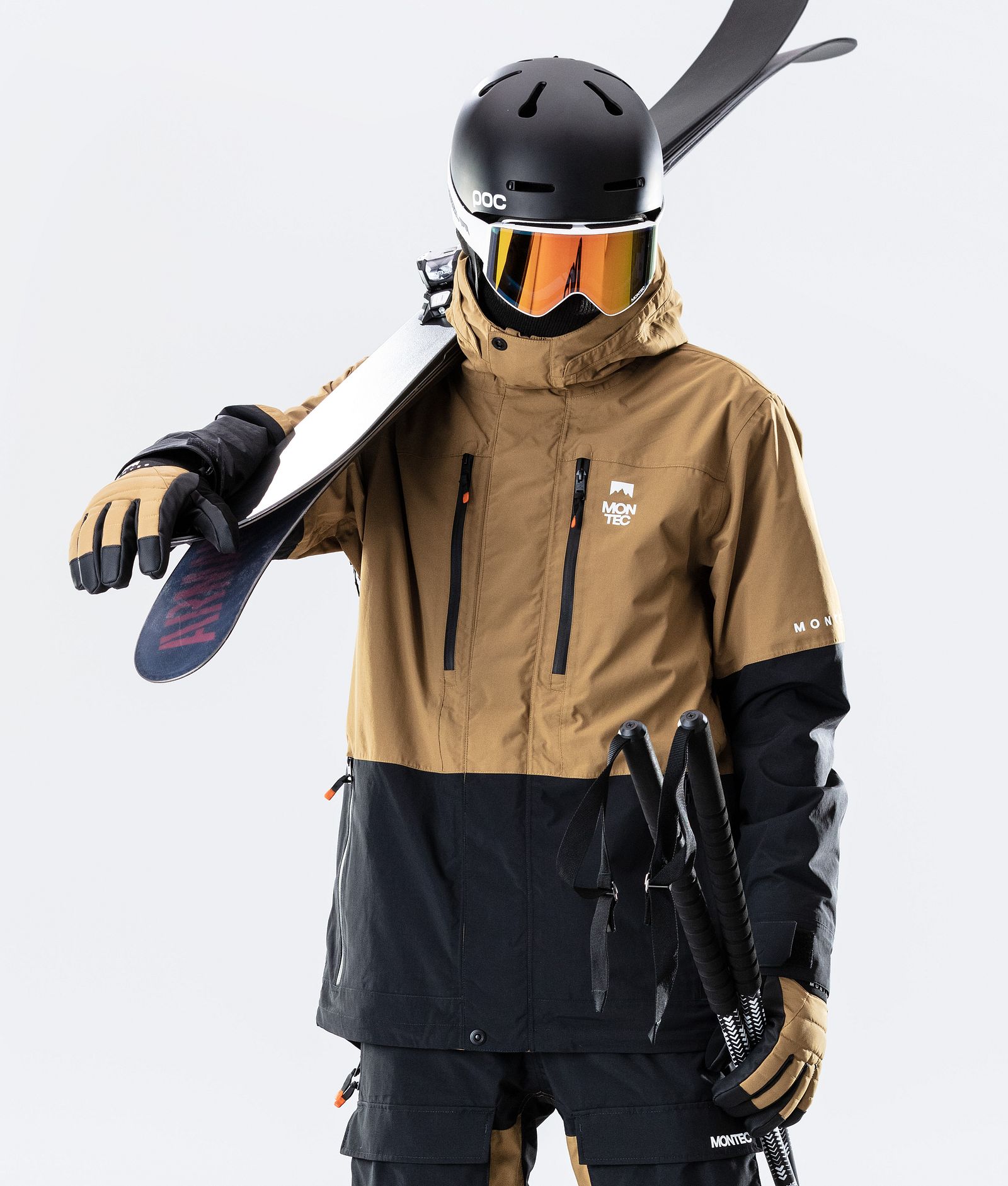 Montec Fawk 2020 Skijacke Herren Gold/Black, Bild 3 von 8