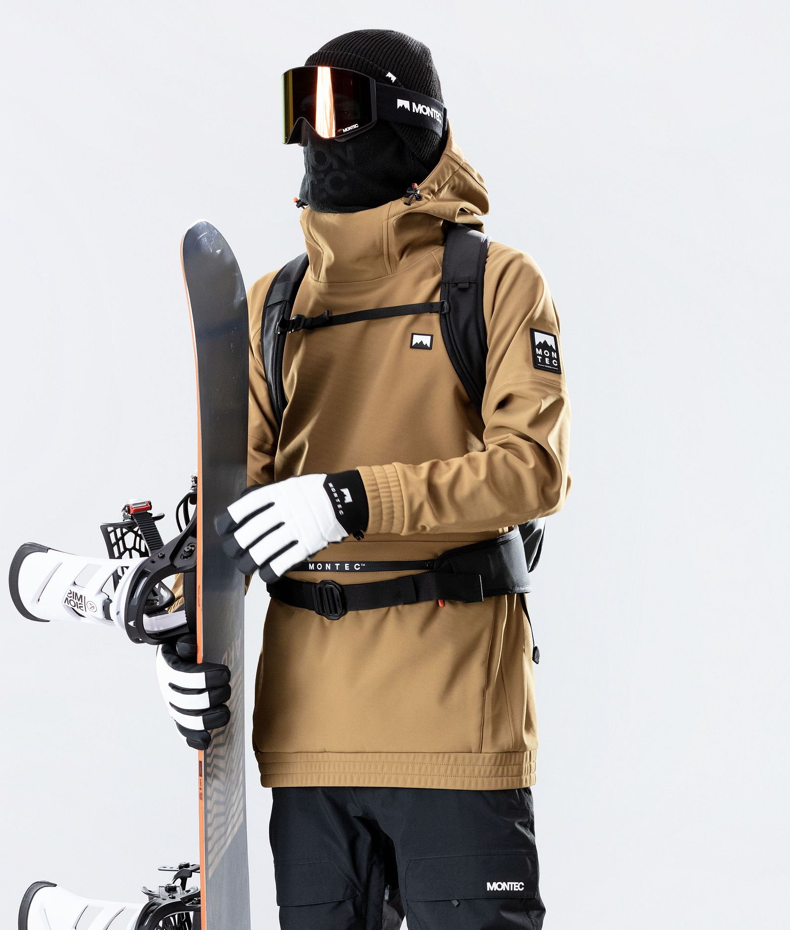 Montec Tempest 2020 Snowboardjacke Herren Gold, Bild 4 von 9