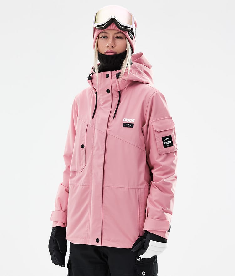 Dope Adept W 2021 Snowboardjacke Damen Pink, Bild 1 von 11