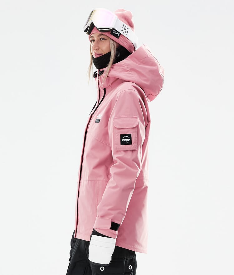 Dope Adept W 2021 Snowboardjacke Damen Pink, Bild 7 von 11