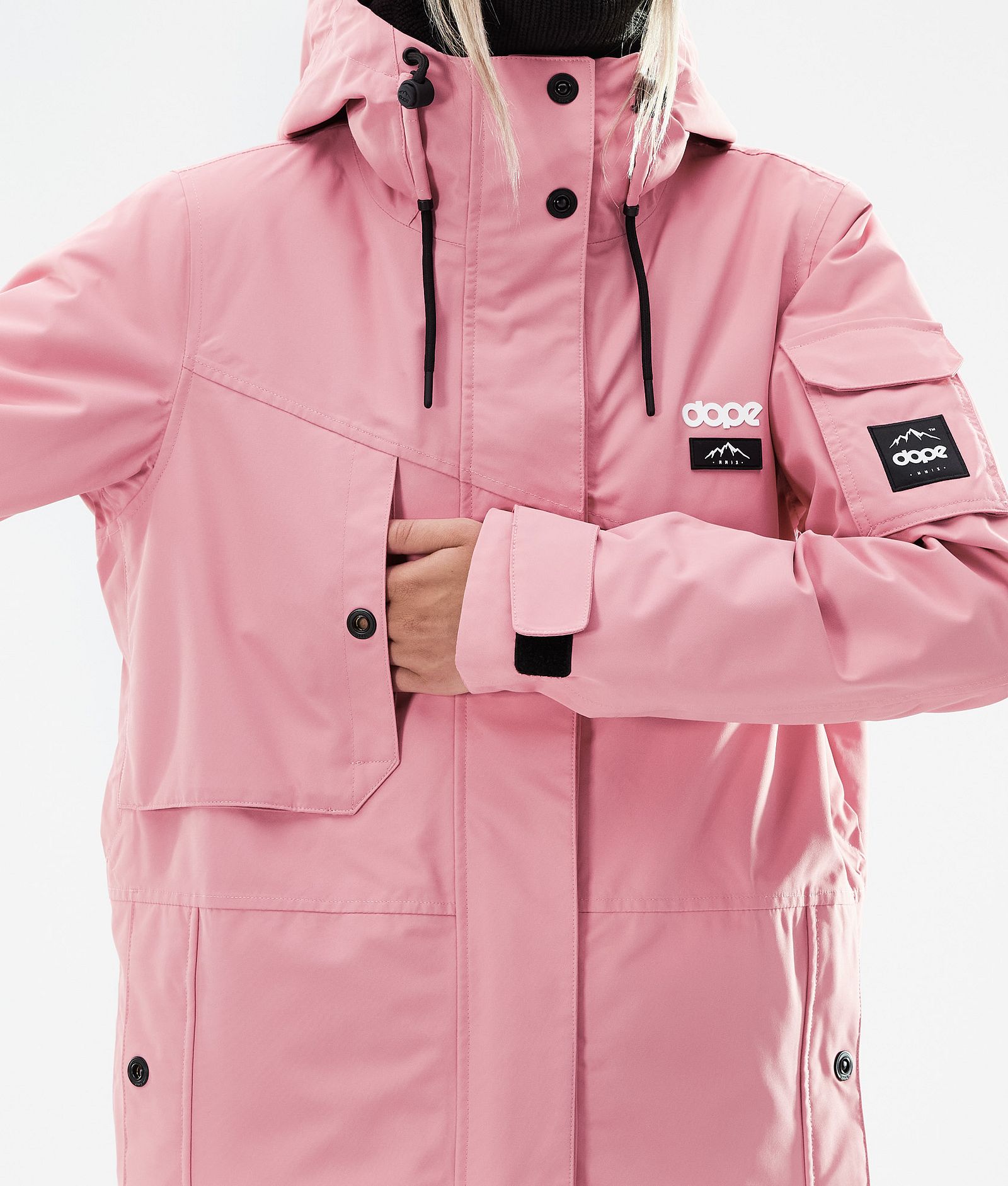 Dope Adept W 2021 Skijacke Damen Pink, Bild 10 von 11