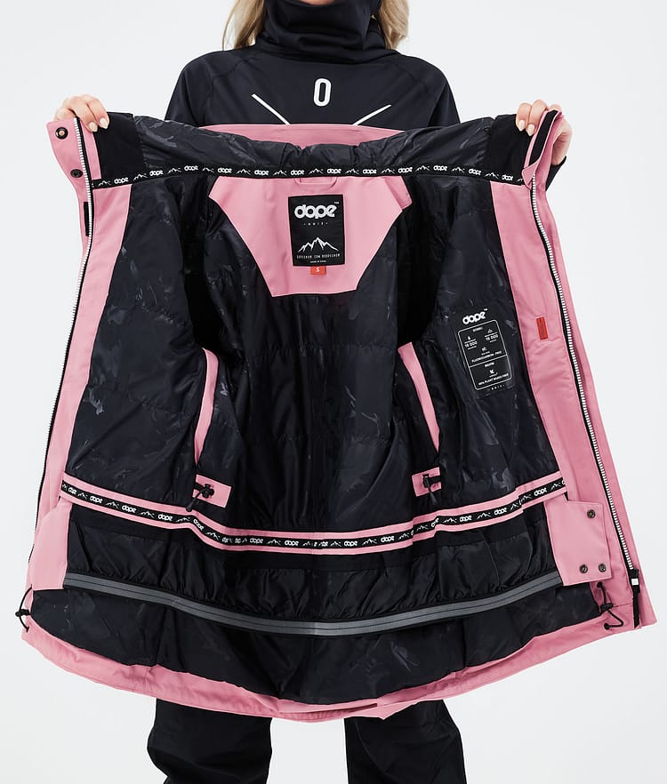 Dope Adept W 2021 Snowboardjacke Damen Pink, Bild 11 von 11