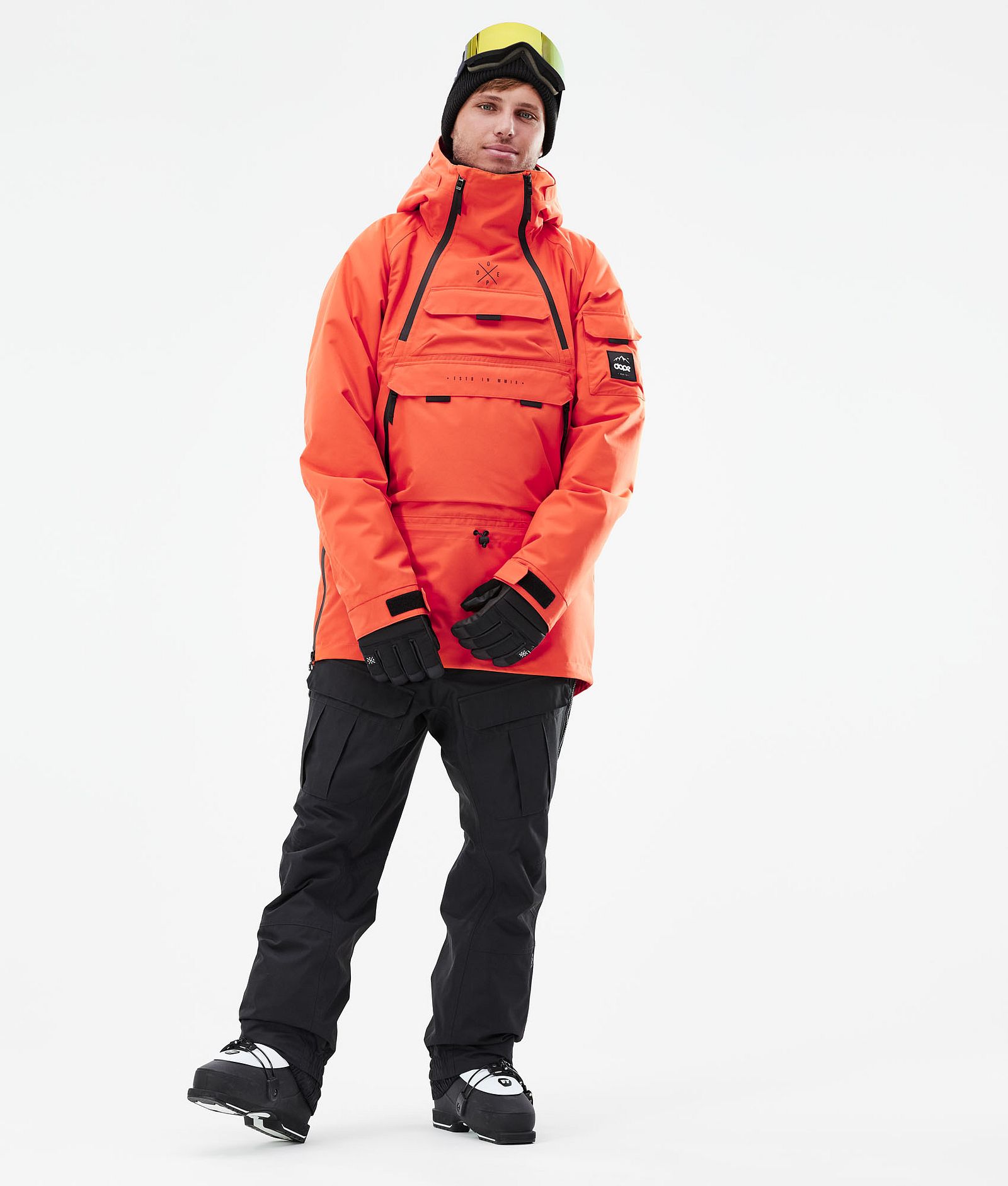 Dope Akin 2021 Skijacke Herren Orange, Bild 4 von 11