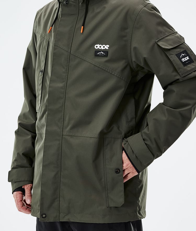 Dope Adept 2021 Snowboardjacke Herren Olive Green, Bild 9 von 11