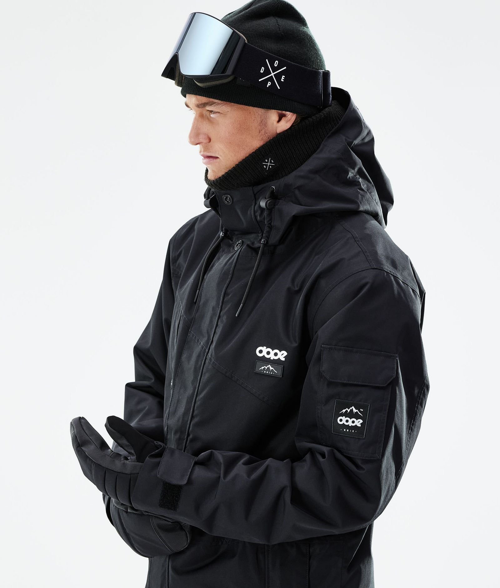 Dope Adept 2021 Skijacke Herren Blackout, Bild 3 von 11