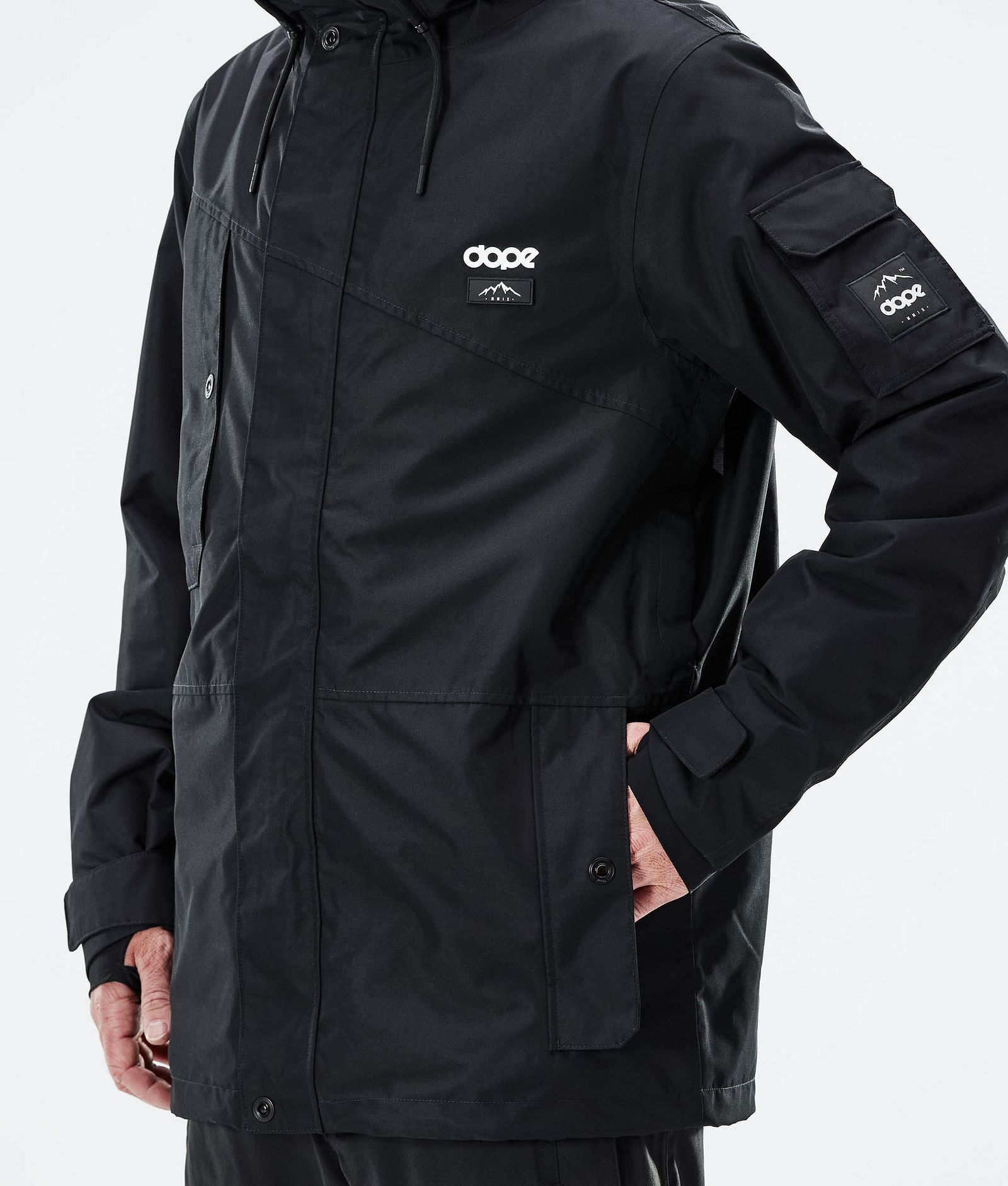 Dope Adept 2021 Skijacke Herren Blackout, Bild 9 von 11