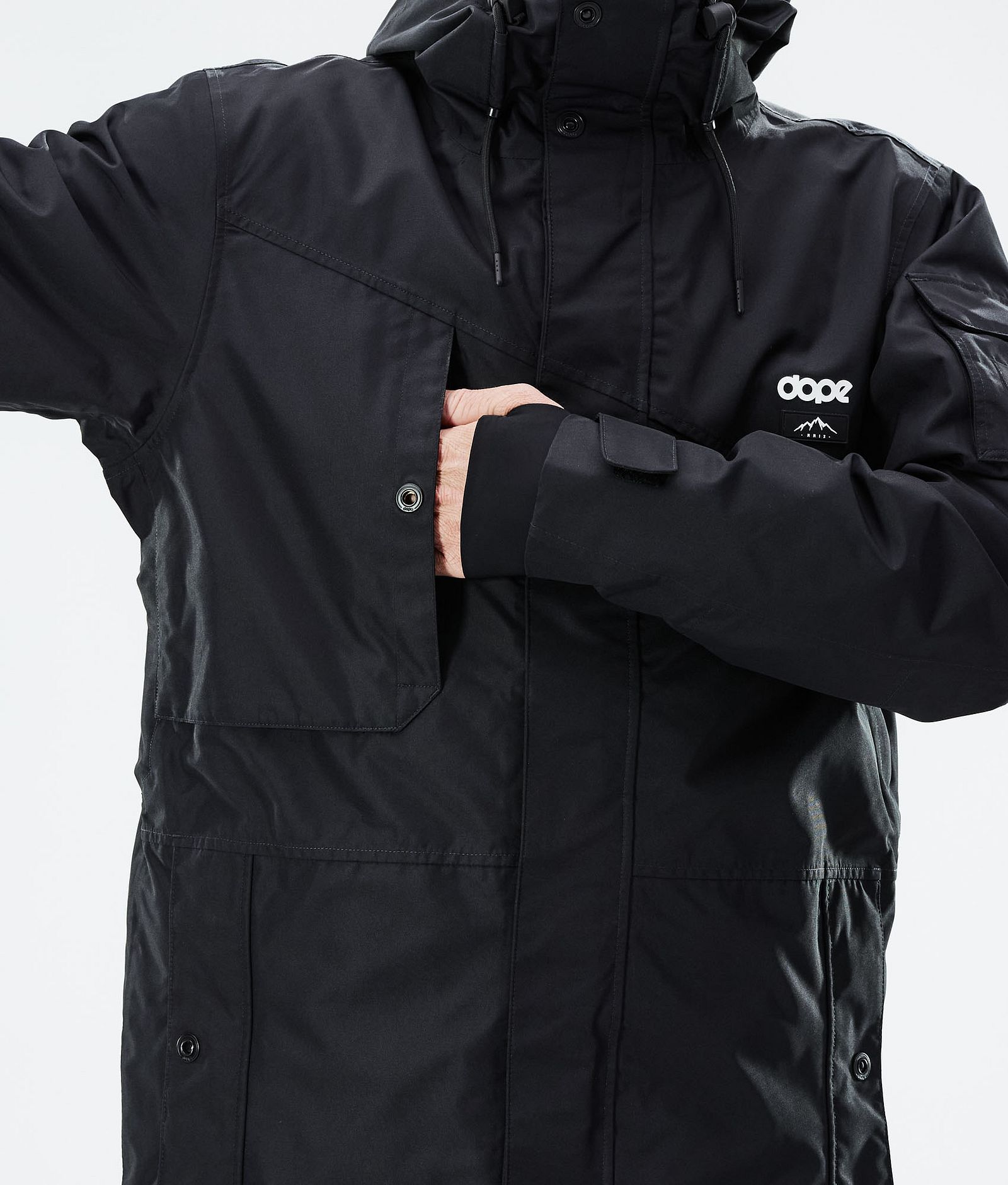 Dope Adept 2021 Skijacke Herren Blackout, Bild 10 von 11