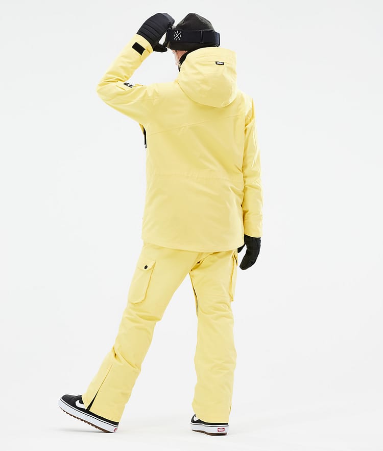 Dope Adept W 2021 Snowboardjacke Damen Faded Yellow, Bild 6 von 11