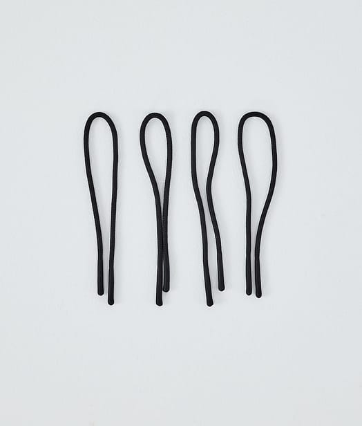 Dope Round Zip Puller String Ersatzteile Black/Black Tip