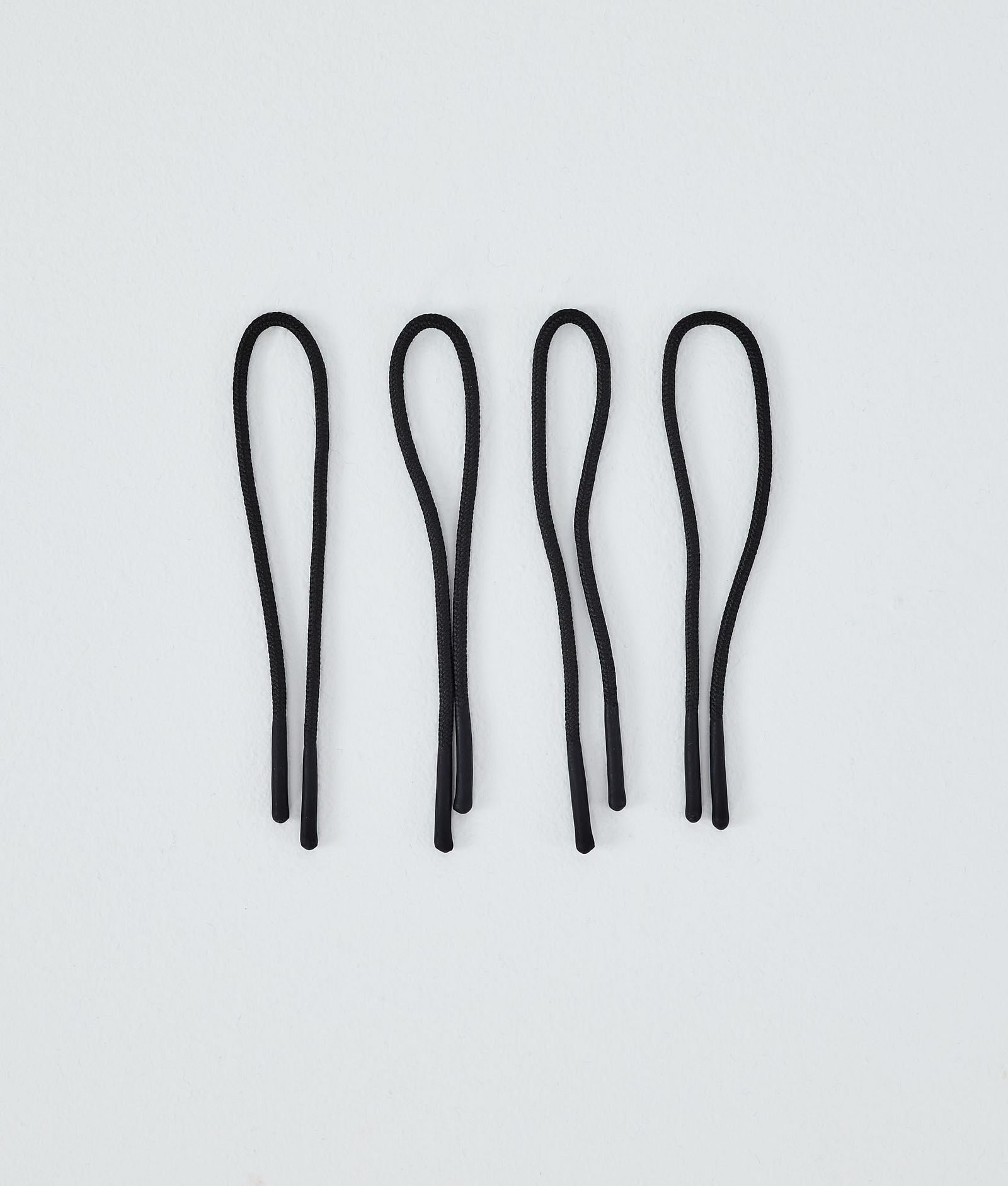 Dope Round Zip Puller String Ersatzteile Black/Black Tip, Bild 1 von 2